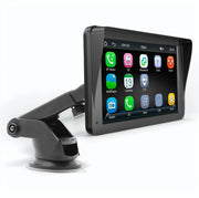 7- Inch Portable Wireless Carplay Radio,  Bluetooth,  Universal MP5 Player With Car Navigation