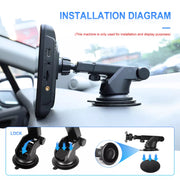 7- Inch Portable Wireless Carplay Radio,  Bluetooth,  Universal MP5 Player With Car Navigation